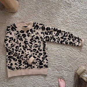 VERO MODA Women's Leopard Print Jumper